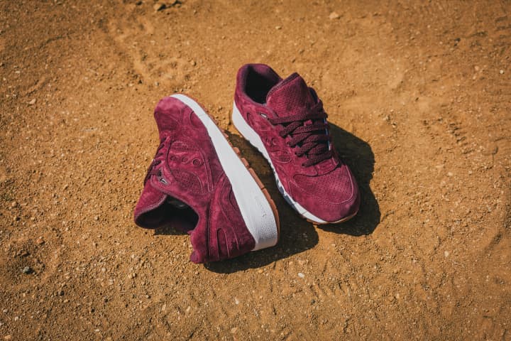 Packer Shoes x Saucony Shadow 6000「Burgundy Suede」聯名配色