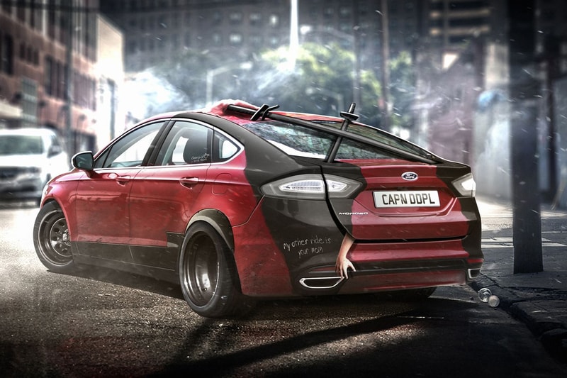 superhero supercar fantasy