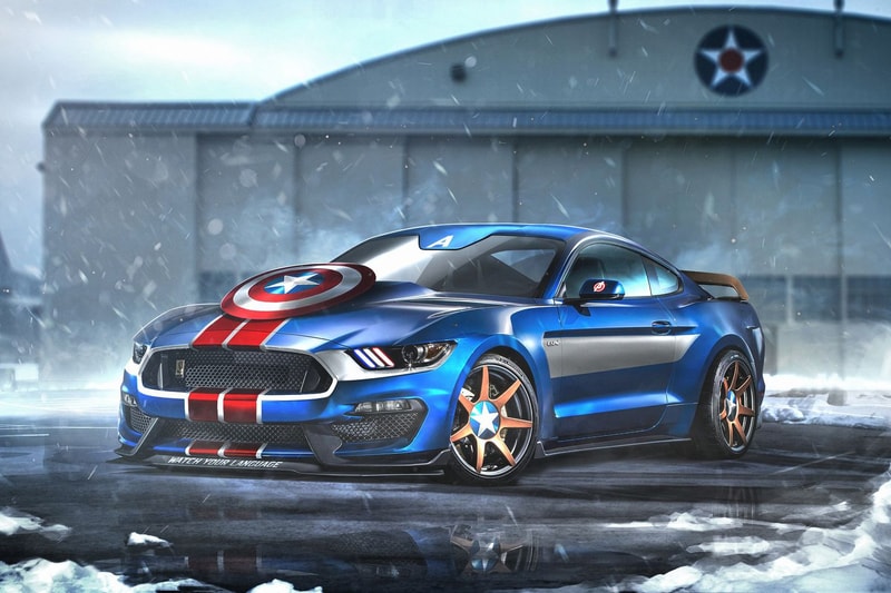 superhero supercar fantasy
