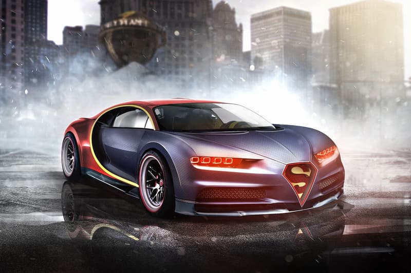 superhero supercar fantasy