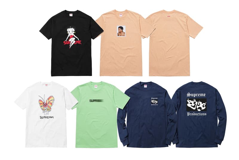 Supreme 2016 春季第二波 T-Shirt 系列