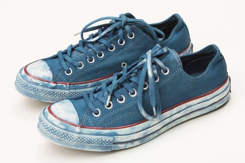 Tenue de Nîmes 推出手工靛藍染色 Converse Chuck Taylor All Star ‘70 限量鞋款