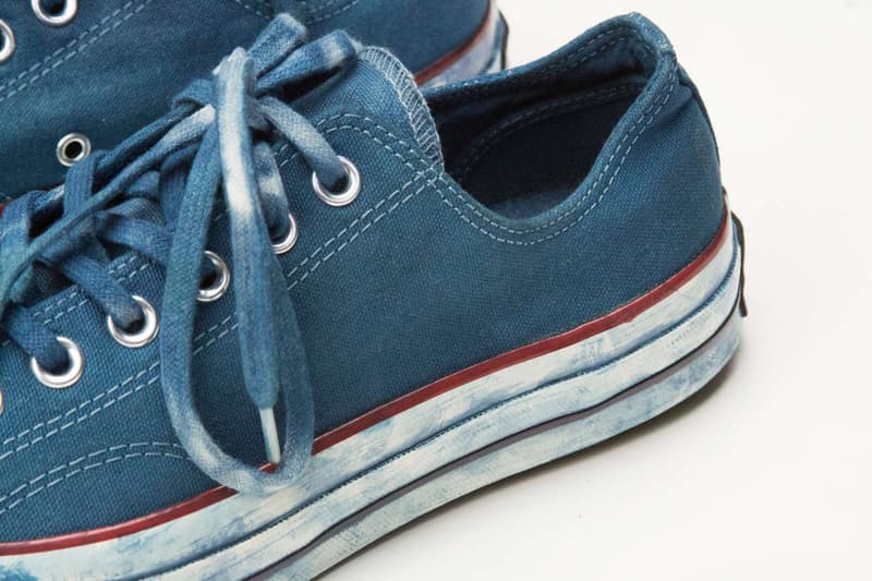 Tenue de Nîmes 推出手工靛藍染色 Converse Chuck Taylor All Star ‘70 限量鞋款