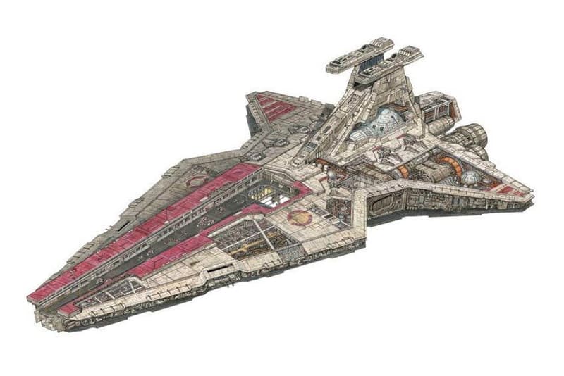 Hans Jenssen 筆下的《Star Wars》寫實解剖圖