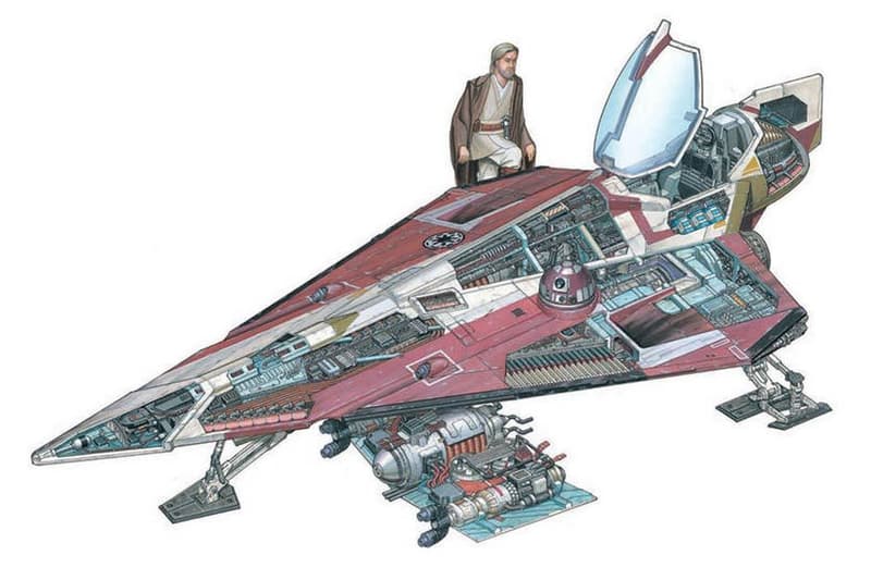 Hans Jenssen 筆下的《Star Wars》寫實解剖圖