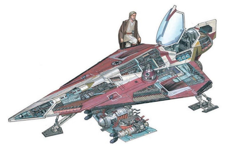 Hans Jenssen 筆下的《Star Wars》寫實解剖圖