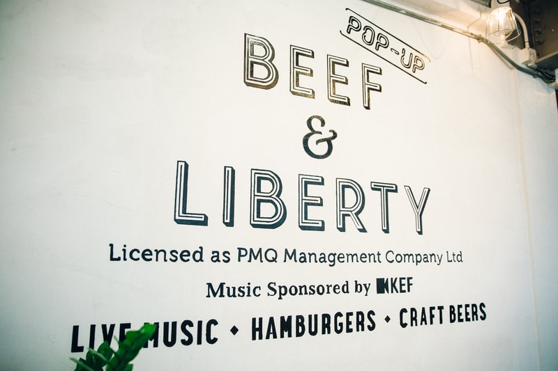HYPEBEAST Eats... BEEF & LIBERTY PMQ 期間限定店