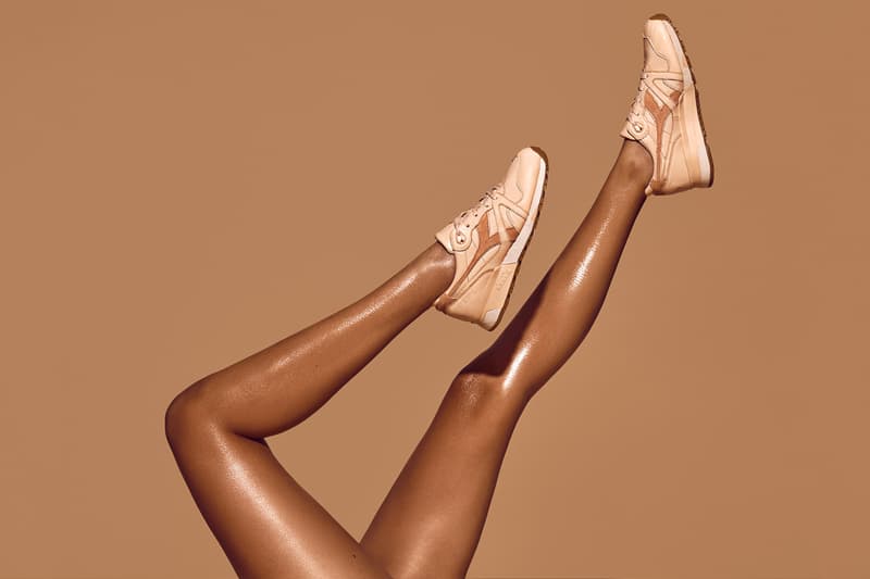 禁色示範－A Ma Maniere x Diadora N.9000「Georgia Peach」皮革鞋款