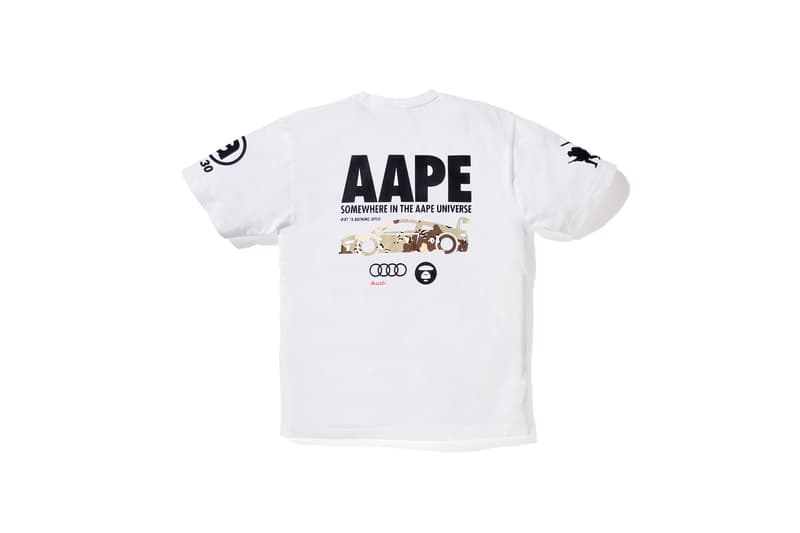 AAPE BY A BATHING APE® x Audi 聯名 R8 LMS 車款