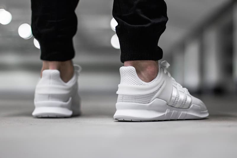 adidas EQT Support ADV 全新配色設計「Triple White」