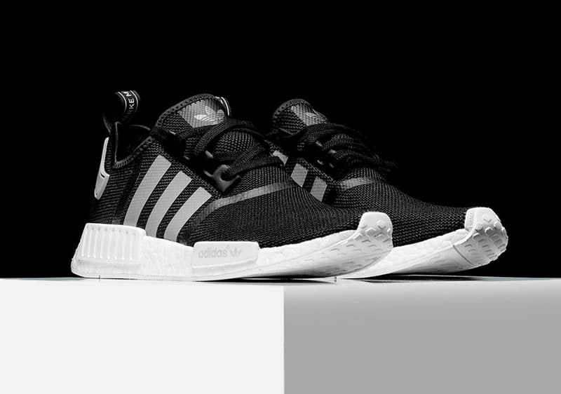 adidas nmd r1 black grey white