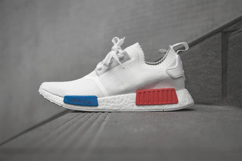 近賞 adidas Originals NMD_R1 Primeknit 全白配色