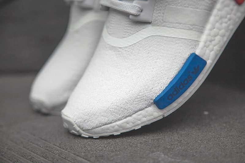 近賞 adidas Originals NMD_R1 Primeknit 全白配色