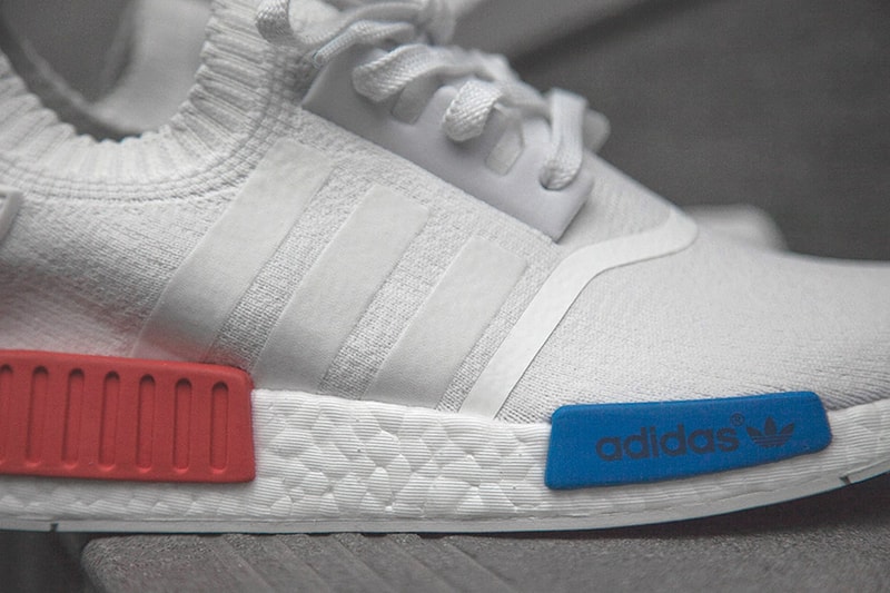 近賞 adidas Originals NMD_R1 Primeknit 全白配色