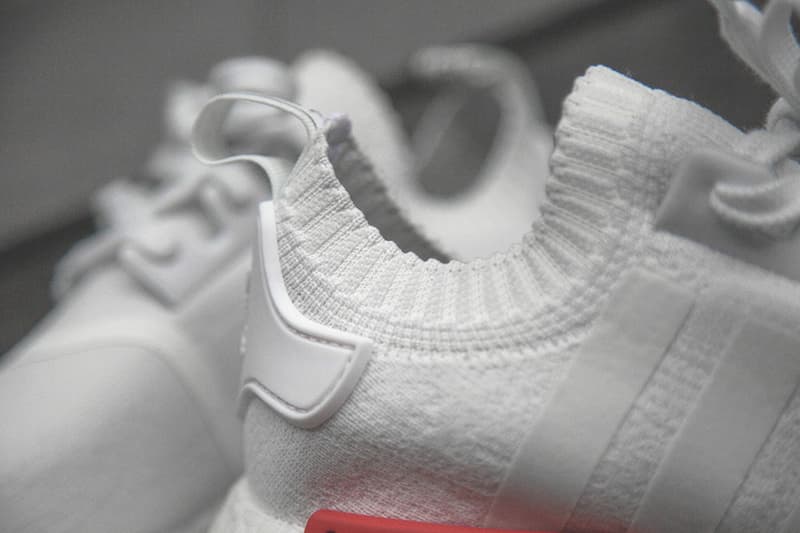 近賞 adidas Originals NMD_R1 Primeknit 全白配色