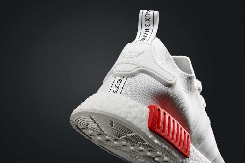 adidas Originals 最新 NMD_R1 Primeknit 全白配色正式發佈