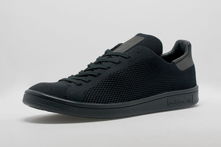 adidas Originals Stan Smith Primeknit 全黑配色