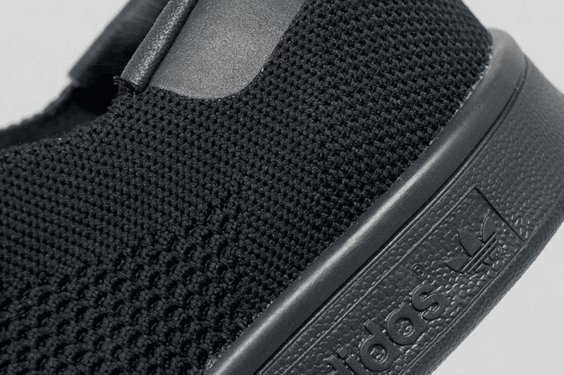 adidas Originals Stan Smith Primeknit 全黑配色