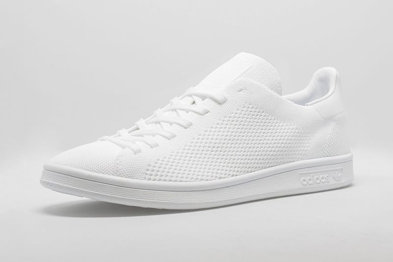 adidas Originals Stan Smith Primeknit 全白配色