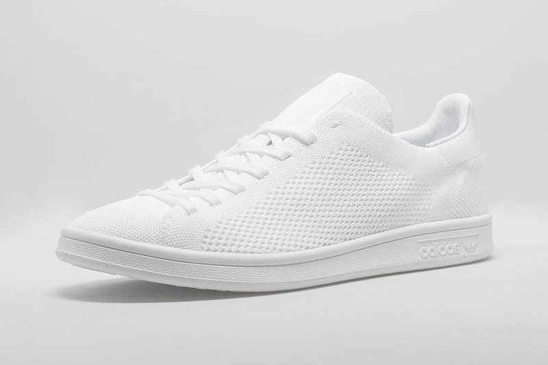 adidas Originals Stan Smith Primeknit 全白配色