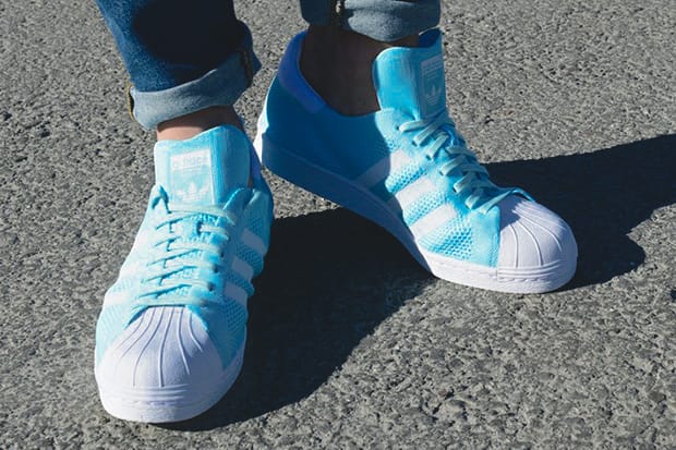 adidas Originals Superstar 80s Primeknit 全新配色設計「Frozen Blue」