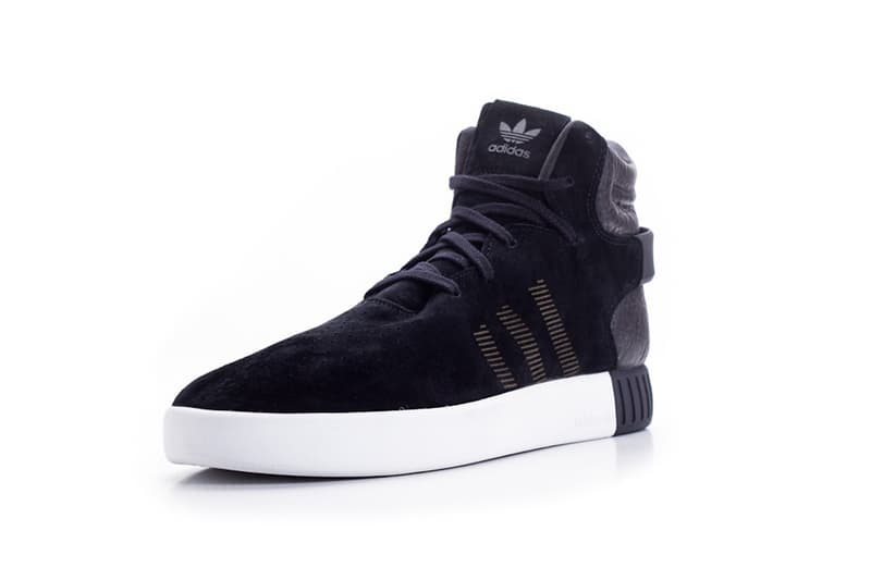 adidas Tubular Invader 黑白配色設計