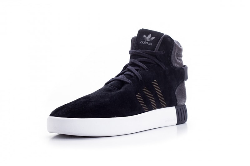 adidas Tubular Invader 黑白配色設計