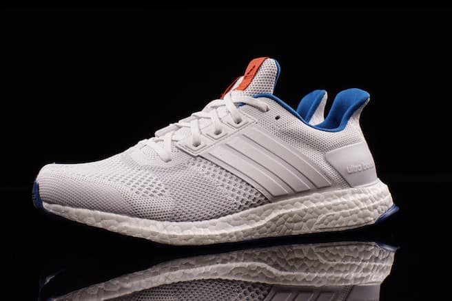 adidas Ultra Boost ST white/orange/blue