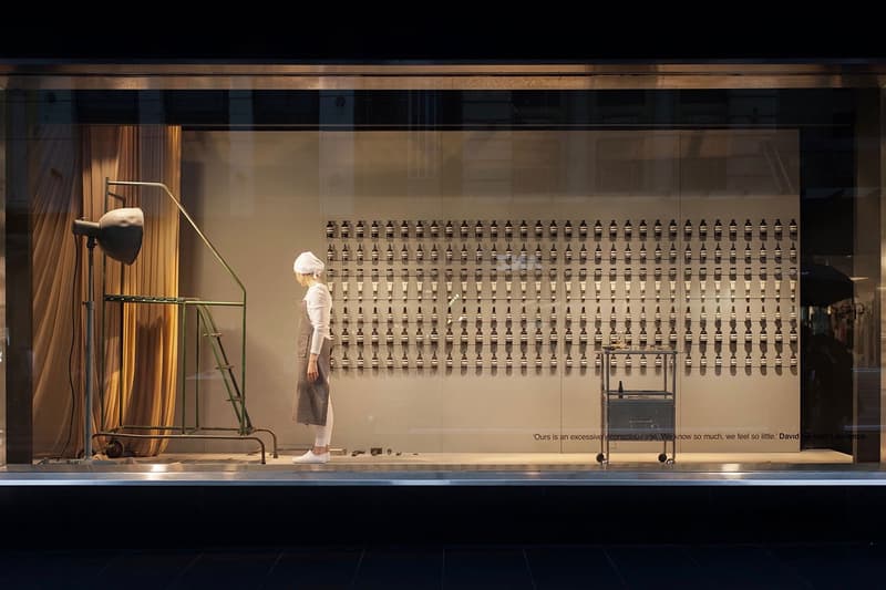 Aesop 在櫥窗展示中融入表演藝術
