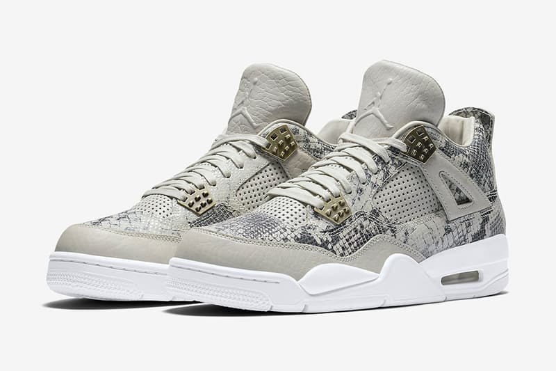 Air Jordan 4 Premium 全新配色設計「Snakeskin」