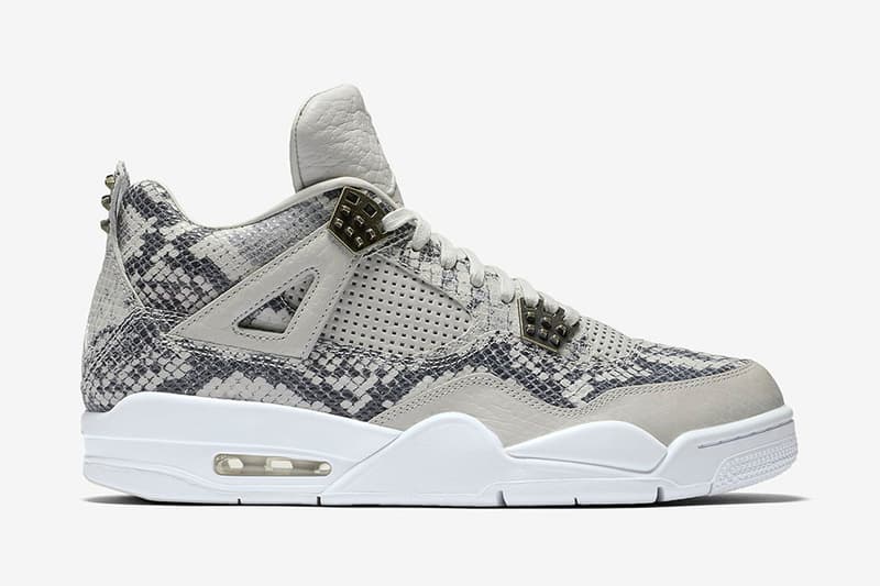 Air Jordan 4 Premium 全新配色設計「Snakeskin」