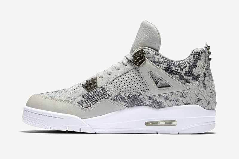 Air Jordan 4 Premium 全新配色設計「Snakeskin」