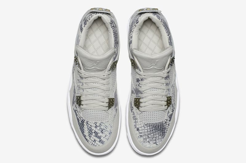 Air Jordan 4 Premium 全新配色設計「Snakeskin」