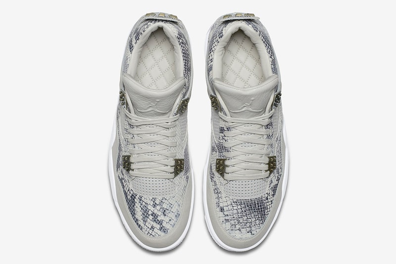 Air Jordan 4 Premium 全新配色設計「Snakeskin」
