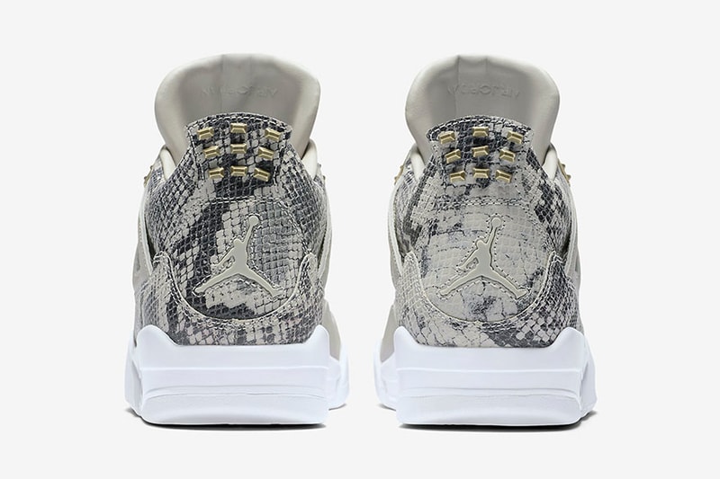 Air Jordan 4 Premium 全新配色設計「Snakeskin」