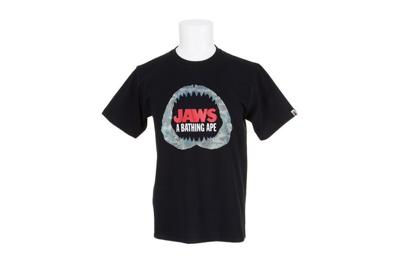 A Bathing Ape x Jaws 2016 春夏聯名 T-Shirt 系列