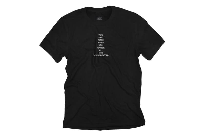 Beyoncé 發佈《LEMONADE》專輯別注系列