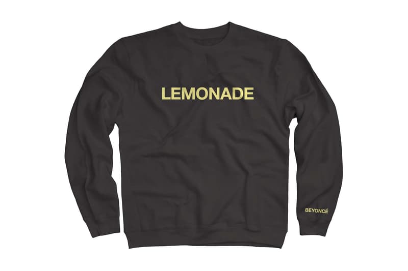 Beyoncé 發佈《LEMONADE》專輯別注系列