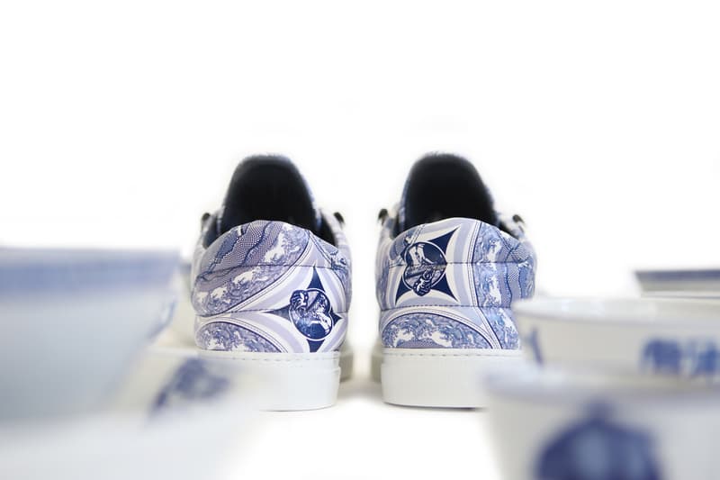 Bodega x Filling Pieces 聯名「Ceramic Blue」Mountain Cut 鞋款
