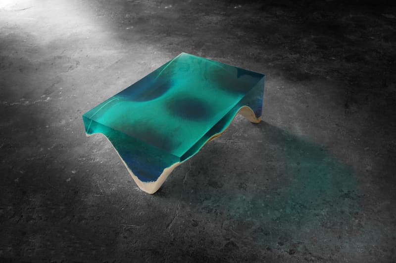Eduard Locota 以深海為靈感打造「delMare Table」創意桌子