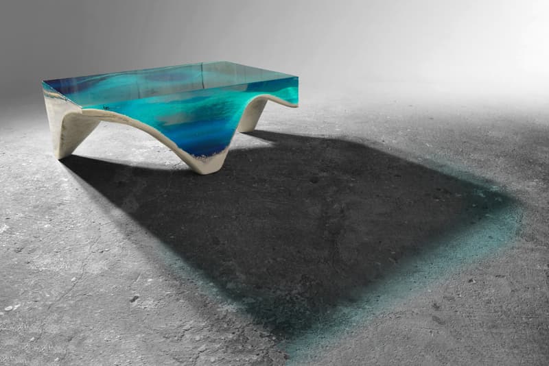 Eduard Locota 以深海為靈感打造「delMare Table」創意桌子