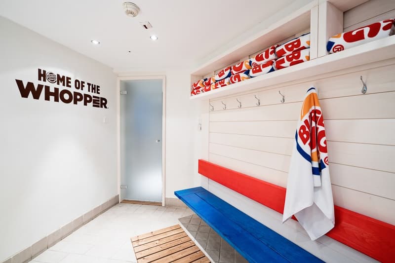 芬蘭 Burger King 店內設立桑拿房