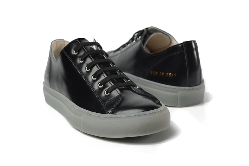 Common Projects Tournament Low 全新配色設計「Black Polished」