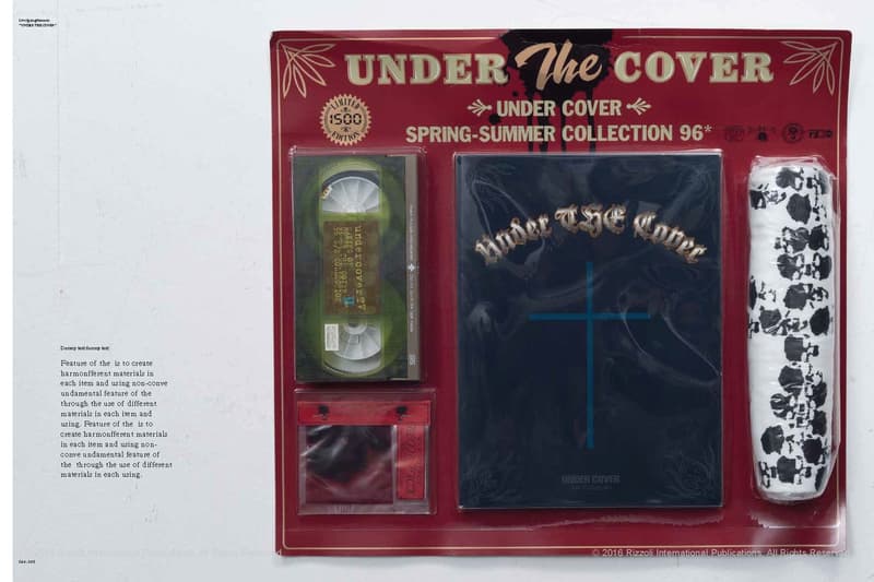 高橋盾首本品牌合輯叢書《UNDERCOVER》上架