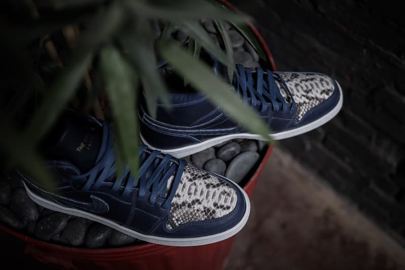 低調奢華！The Shoe Surgeon 打造 Air Jordan 1「Blue Horween」定製版本