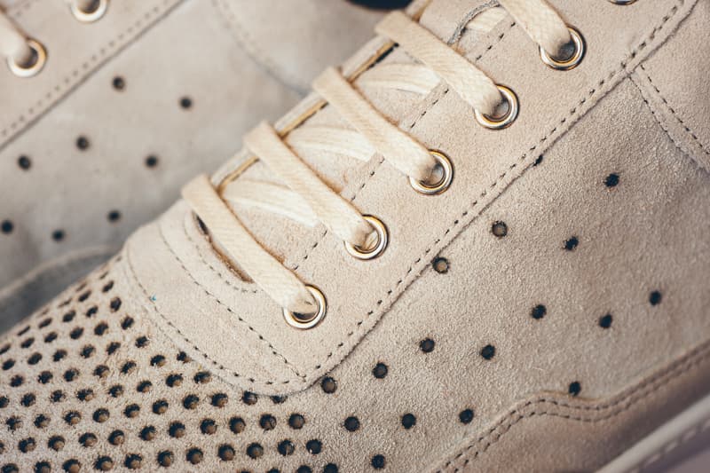 Filling Pieces Low Top Sneaker "Tan/White"