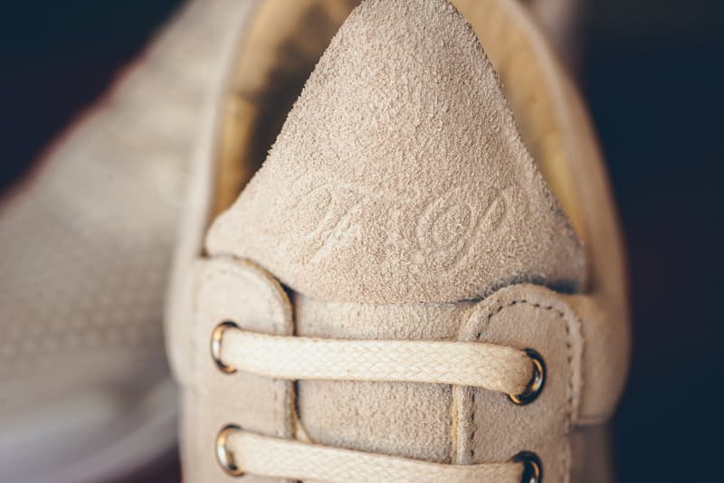 Filling Pieces Low Top Sneaker "Tan/White"