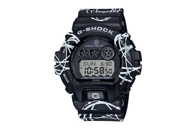 Futura x G-SHOCK 聯名 GDX6900FTR-1 腕錶