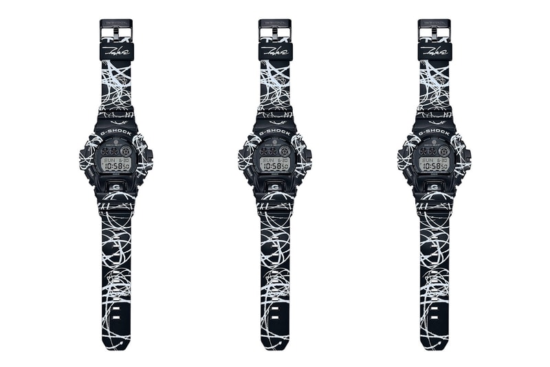 Futura x G-SHOCK 聯名 GDX6900FTR-1 腕錶
