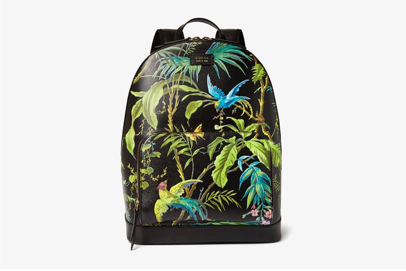 Gucci Has Designed a Killer, Tropical-Infused Backpack